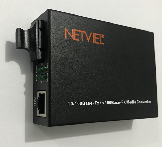 Netviel FO Converter NVL-MC-SM100-SC Depan